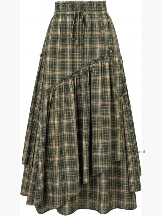 Dresses & Skirts - Renaissance Pirate Maxi Skirt with Pockets Plus Size